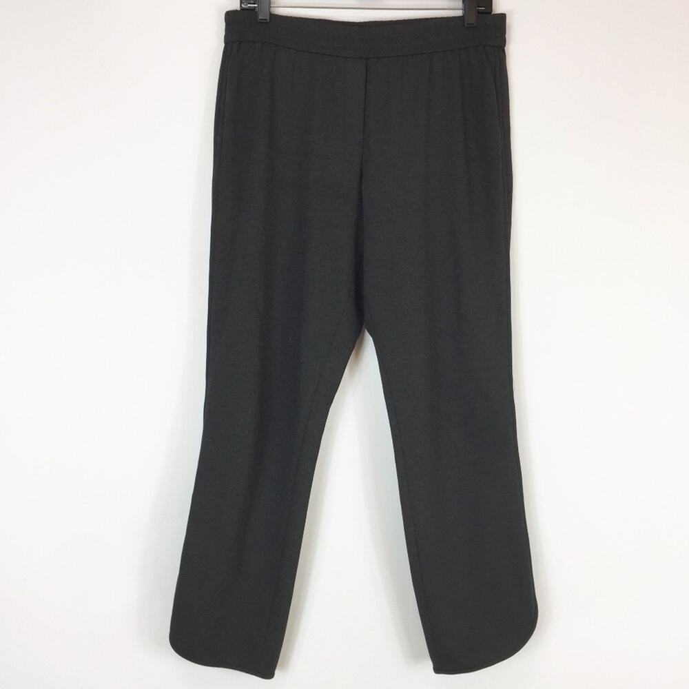 Peace Of Cloth Pants Medium 66P139 QUINN PARAMOUNT Pull On Ankle Crop Stretch